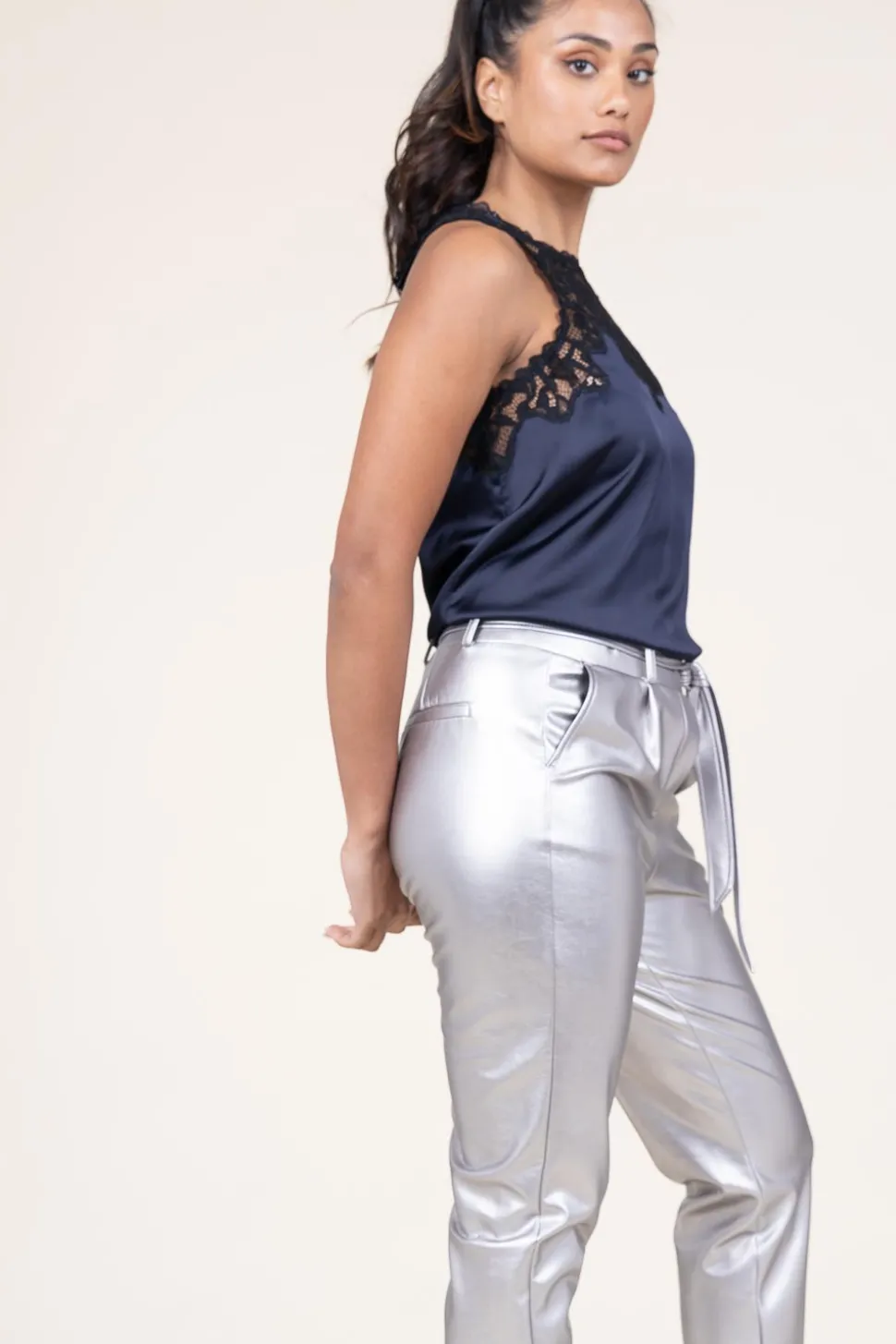 Lace Top Clea | Blue... | Ba&Sh | Little Soho