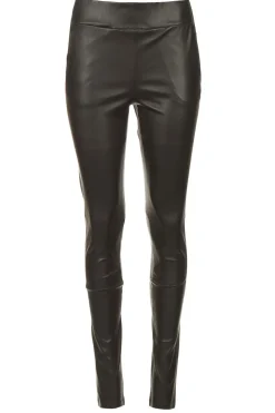 Lamb Leather Stretch Leggings Eden | Black... | Studio Ar | Little Soho