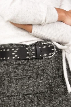 Leather Belt Cinque | Black... | Dante 6 | Little Soho