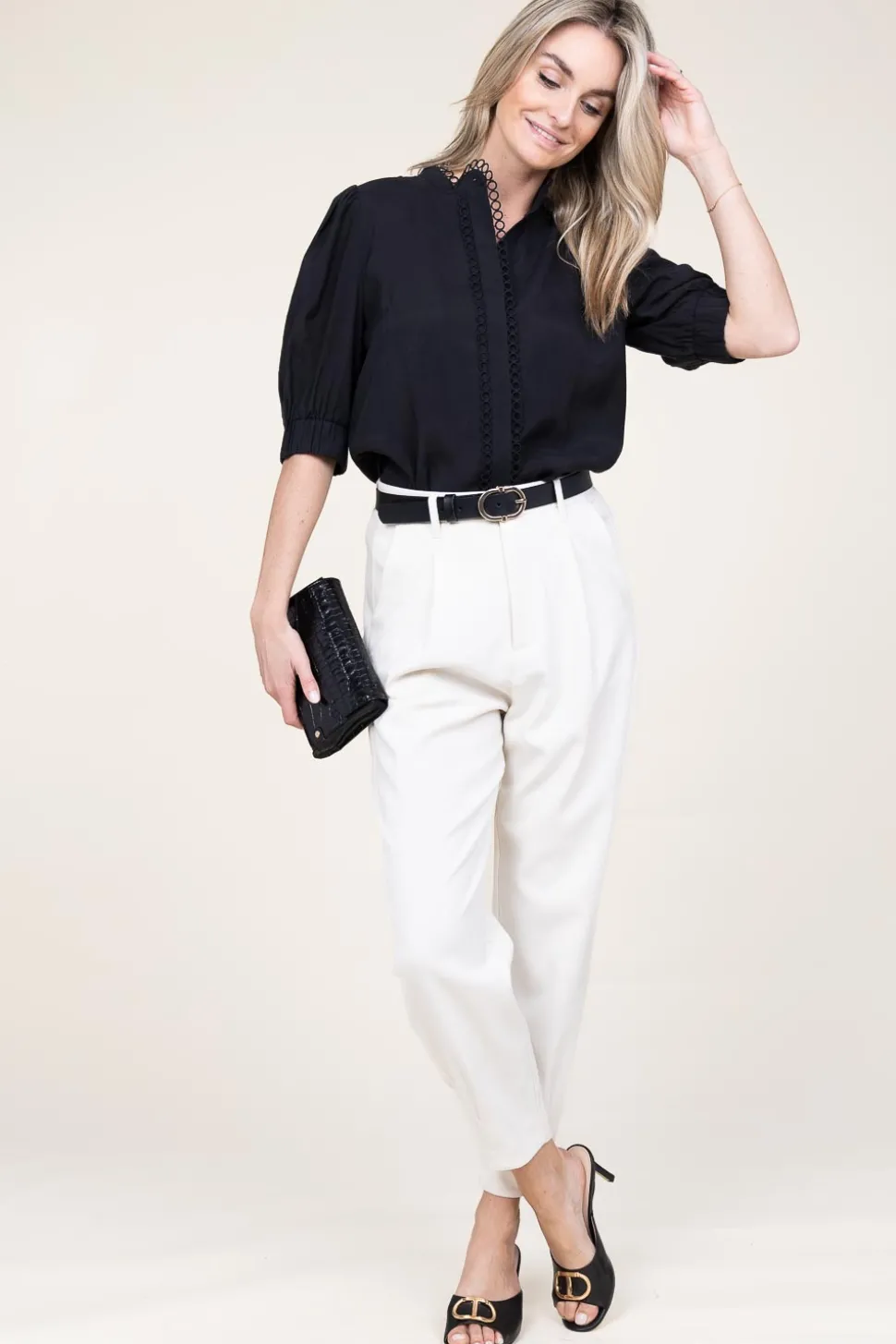 Leather Belt Robin | Black... | Little Soho | Little Soho