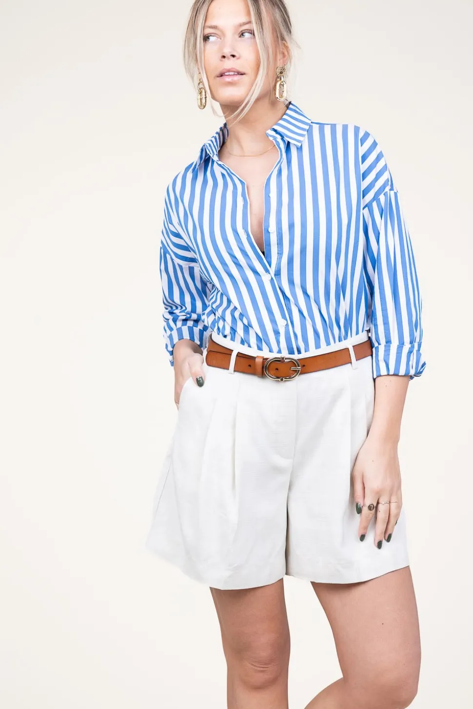 Leather Belt Robin | Cognac... | Little Soho | Little Soho
