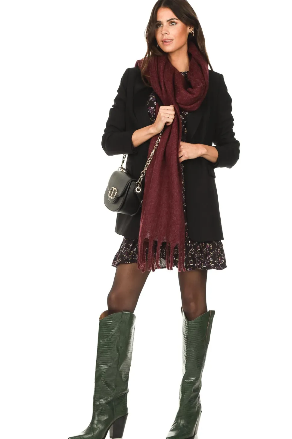 Leather Boots Ana | Green... | Toral | Little Soho