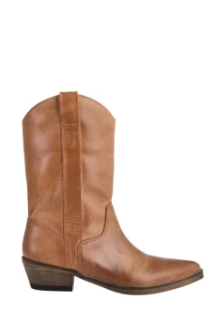 Leather Cowboy Boots Tracy | Camel... | Ivylee Copenhagen | Little Soho