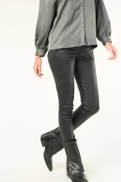 Leather Fold Over Boots Asa | Black... | Ibana | Little Soho