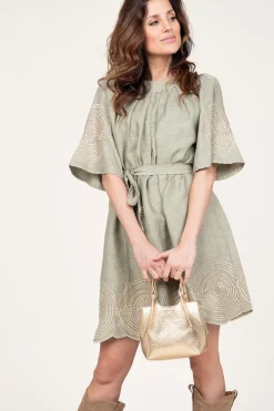 Leather Handbag Dua Small | Gold... | Gianni Chiarini | Little Soho