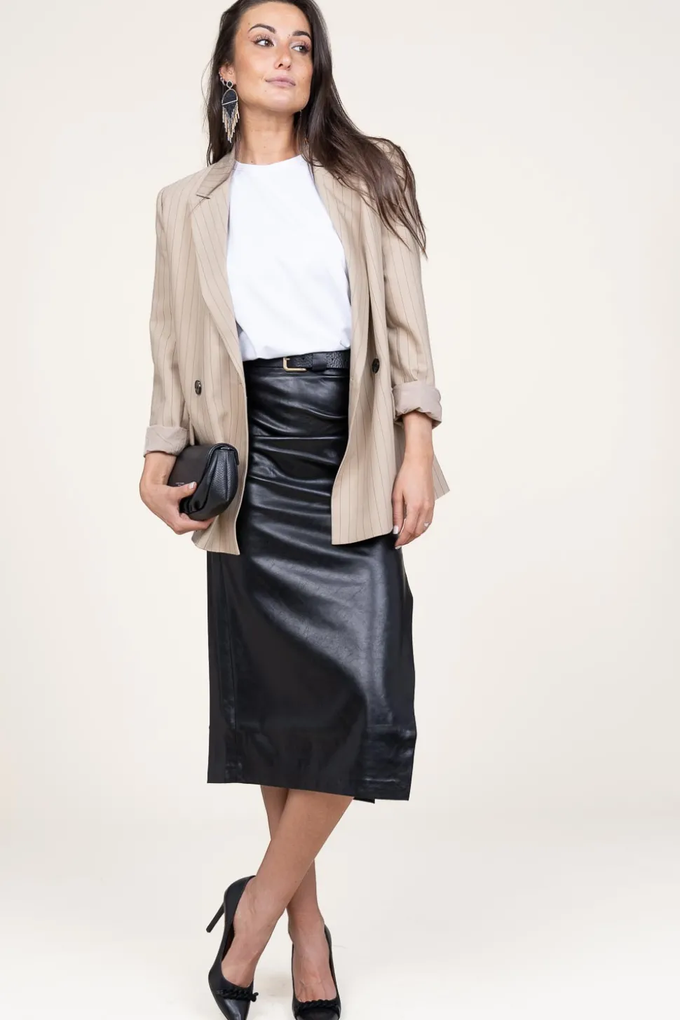Leather Pumps Carry | Black... | Est'Seven | Little Soho