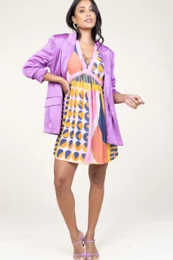 Leather Sandals Claire | Purple... | March23 | Little Soho