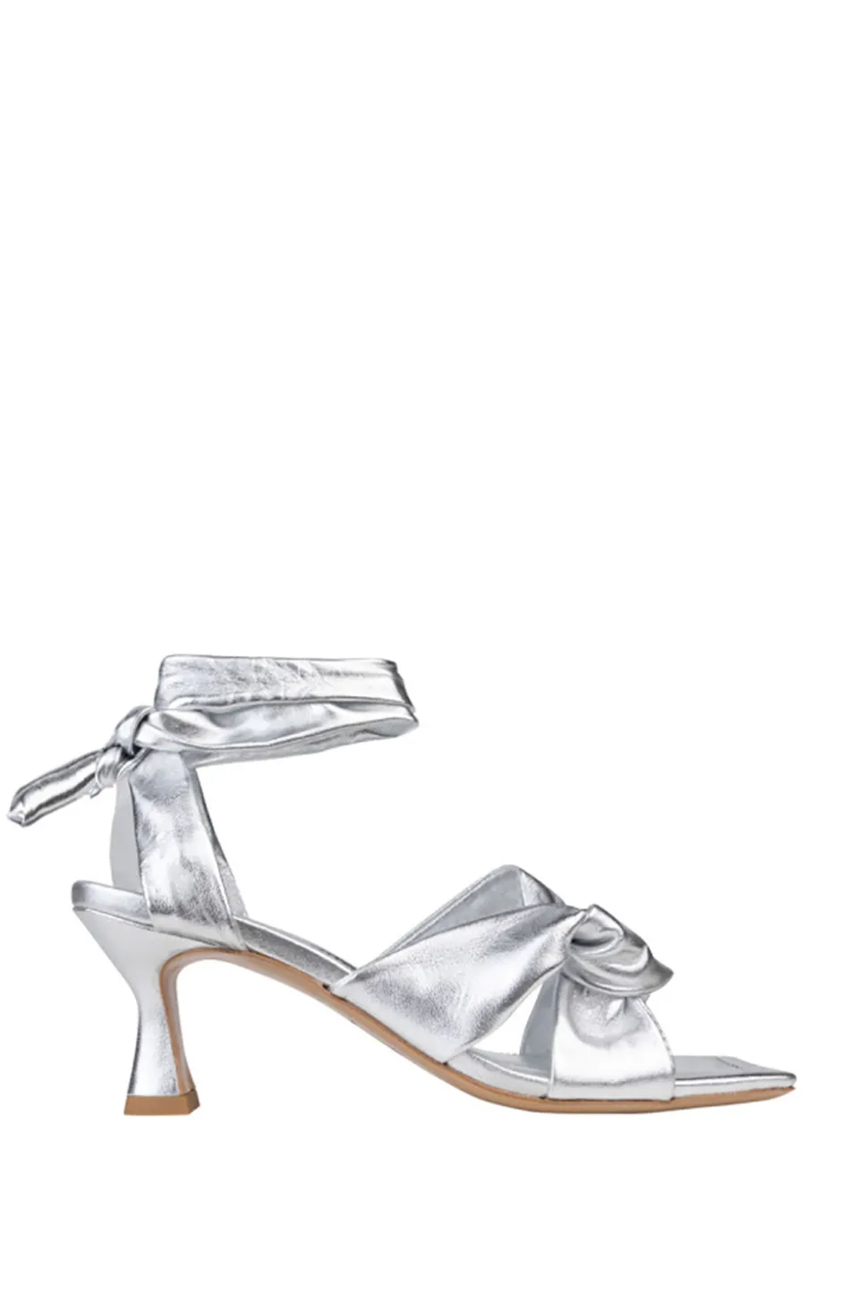 Leather Sandals Ziya | Silver... | Dante 6 | Little Soho