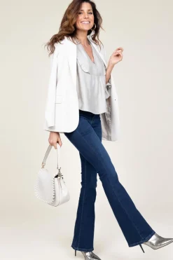 Leather Shoulder Bag Helena | Natural... | Gianni Chiarini | Little Soho