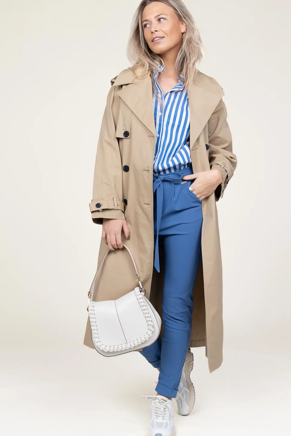 Leather Shoulder Bag Helena | Natural... | Gianni Chiarini | Little Soho
