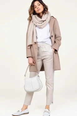 Leather Shoulder Bag Helena | Natural... | Gianni Chiarini | Little Soho