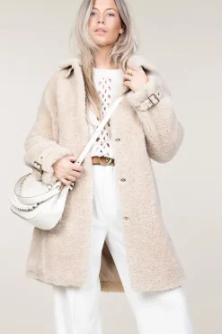 Leather Shoulder Bag Helena | Natural... | Gianni Chiarini | Little Soho