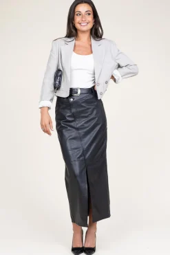 Leather Skirt Lima | Black... | Alter Ego | Little Soho