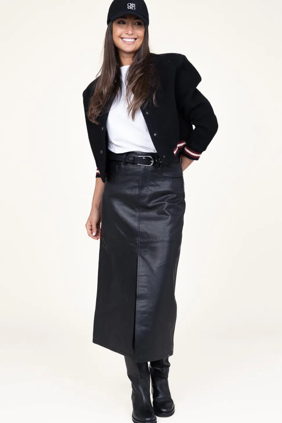 Leather Skirt Phoebe | Black... | Co'Couture | Little Soho