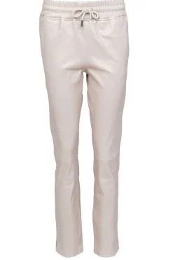 Leather Stretch Jogger Naomi | Natural... | Studio Ar | Little Soho