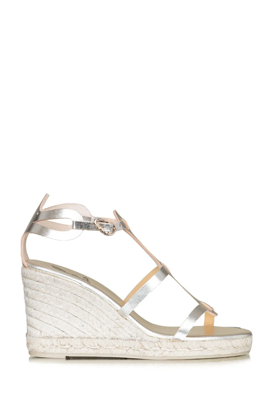 Leather Wedges Tinos | Gold... | Castaner | Little Soho