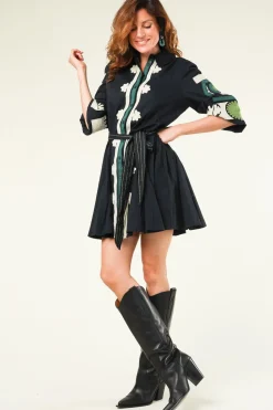 Leather Western Boots Ana | Black... | Toral | Little Soho