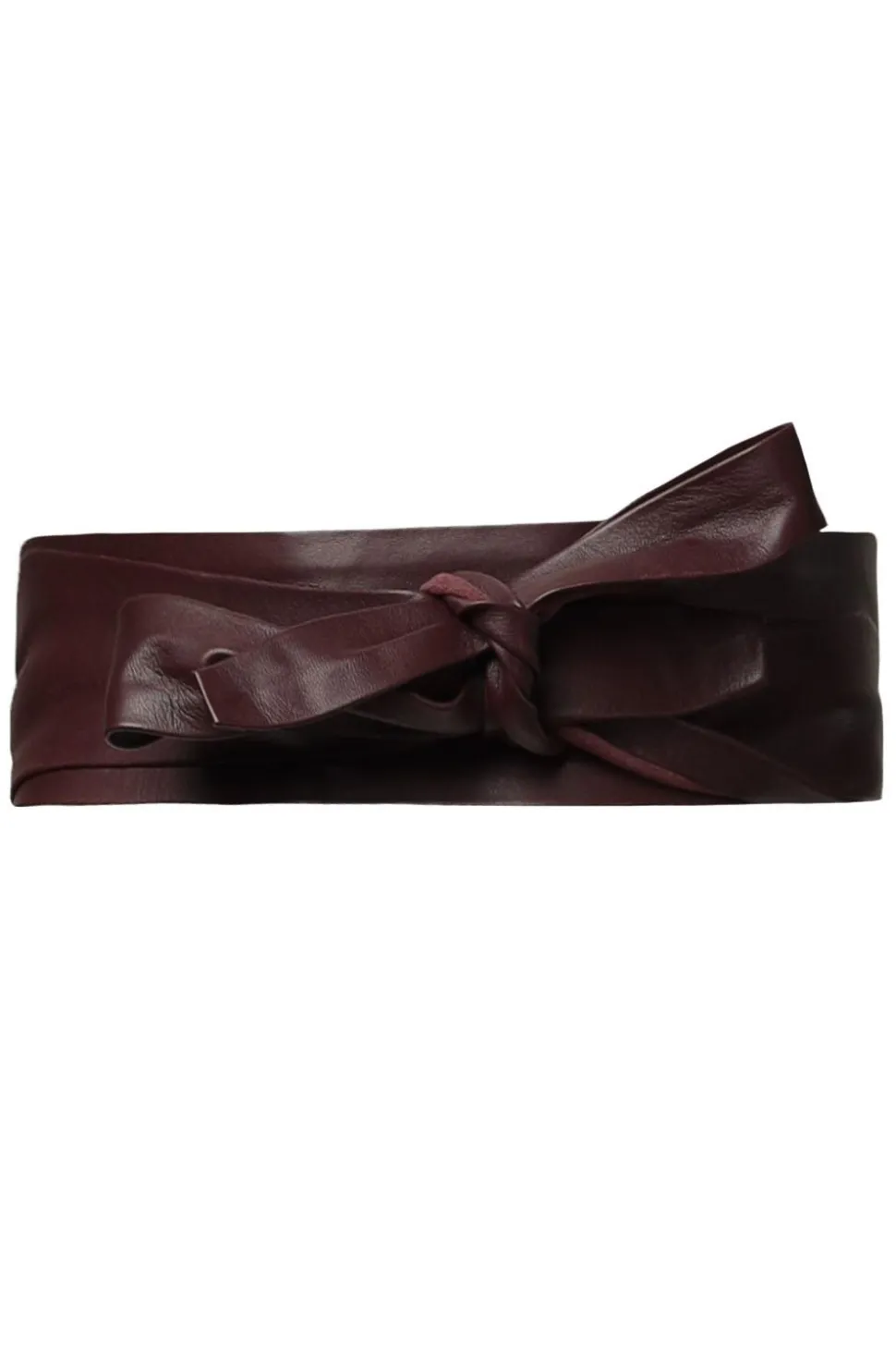 Leather Wrap Belt Allegra | Bordeaux... | Dante 6 | Little Soho