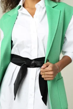 Leather Wrap Belt Dealo | Black... | Dante 6 | Little Soho
