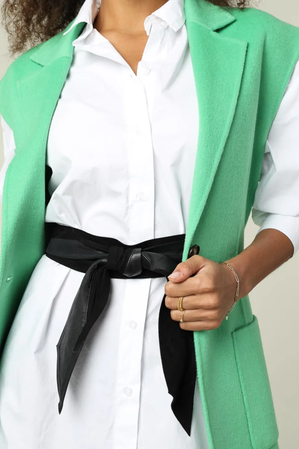 Leather Wrap Belt Dealo | Black... | Dante 6 | Little Soho