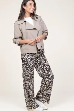 Leopard Pants Rita | Animal Print... | Lollys Laundry | Little Soho