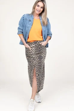 Leopard Print Maxi Skirt Leo | Animal Print... | Co'Couture | Little Soho