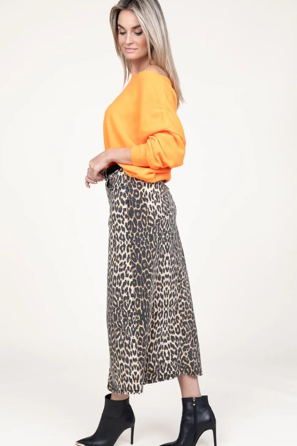 Leopard Print Maxi Skirt Leo | Animal Print... | Co'Couture | Little Soho