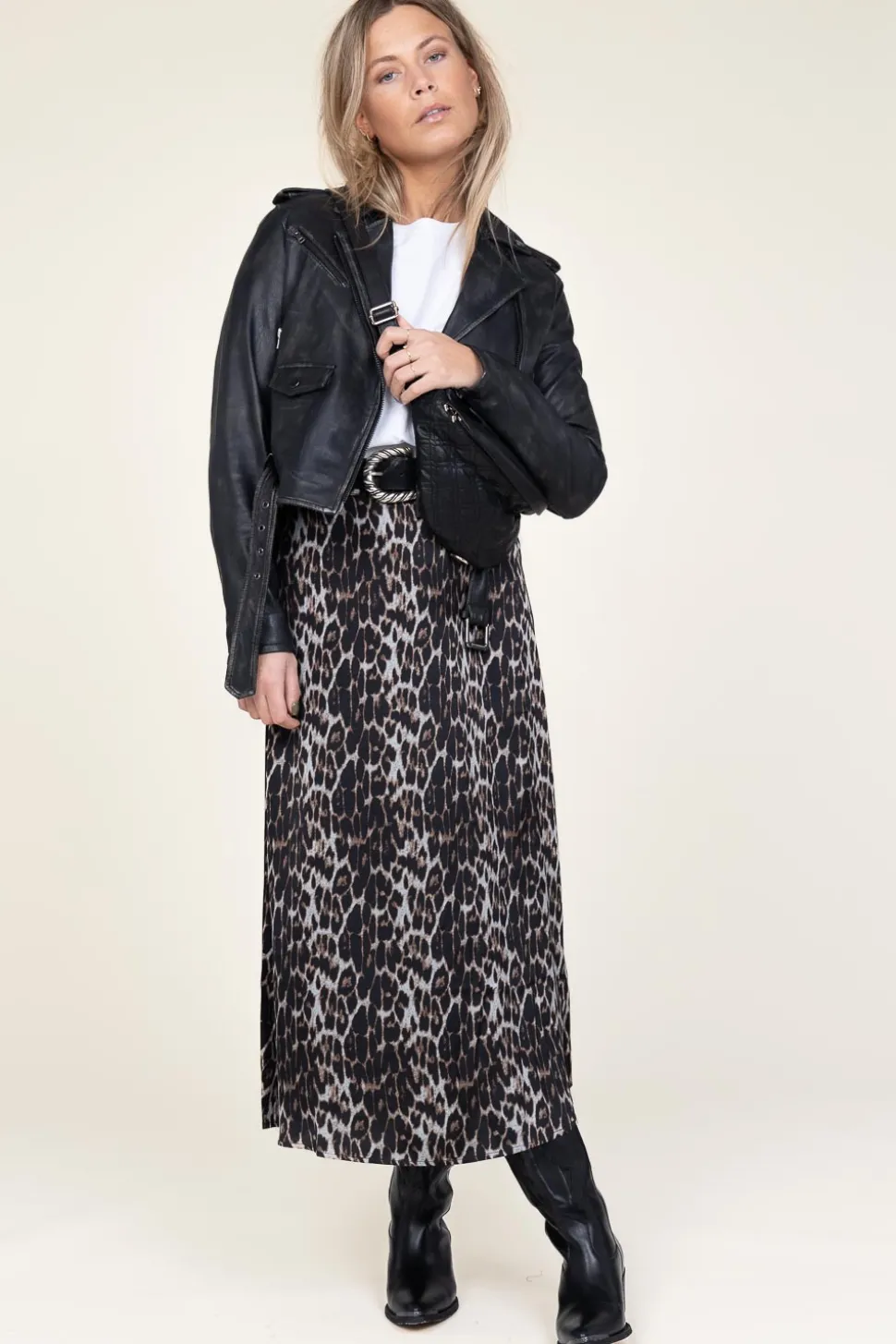 Leopard Print Maxi Skirt Leoleo | Animal Print... | Co'Couture | Little Soho