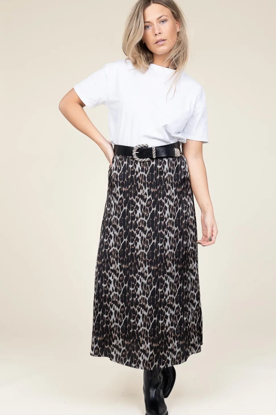 Leopard Print Maxi Skirt Leoleo | Animal Print... | Co'Couture | Little Soho