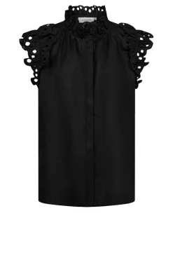 Linen Blouse Natuli | Black... | Copenhagen Muse | Little Soho