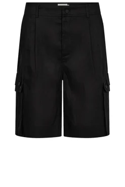 Linen Cargo Short Natuli | Black... | Copenhagen Muse | Little Soho