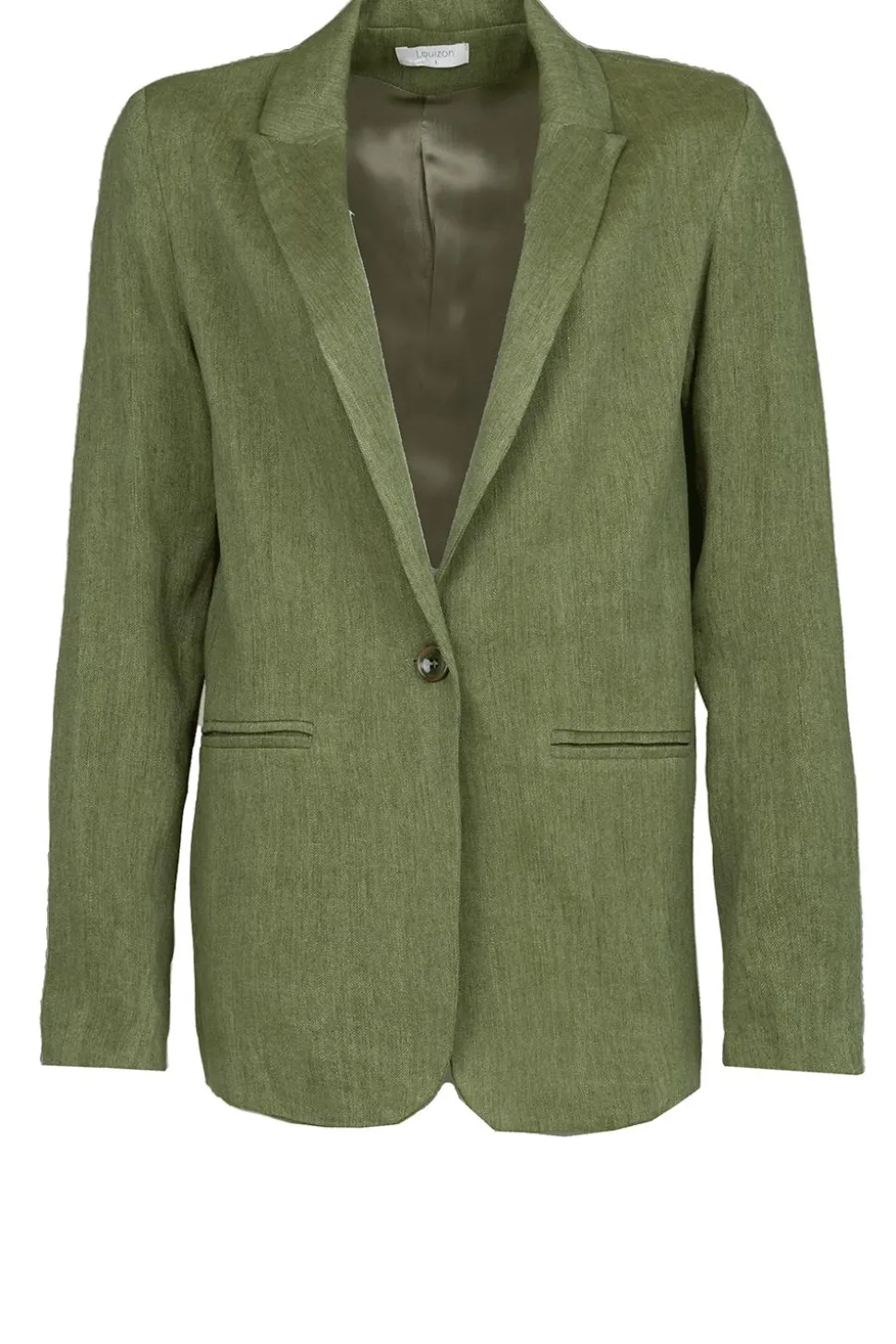 Linen Mix Blazer Nadjo | Green... | Louizon | Little Soho