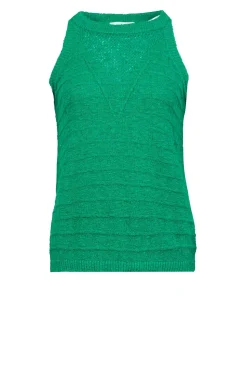 Linen Mix Top Shayke | Green... | Louizon | Little Soho