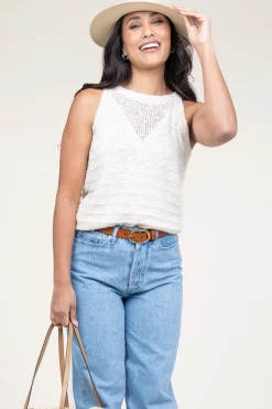 Linen Mix Top Shayke | Natural... | Louizon | Little Soho