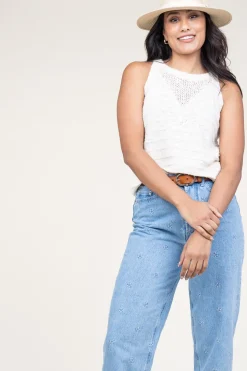 Linen Mix Top Shayke | Natural... | Louizon | Little Soho