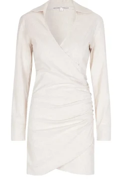 Linen Stretch Dress Zaha | Natural... | Second Female | Little Soho