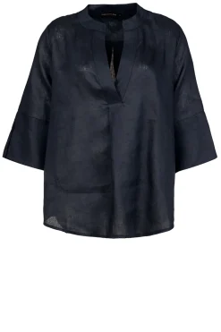 Linen Top Sena | Black... | Greek Archaic Kori | Little Soho