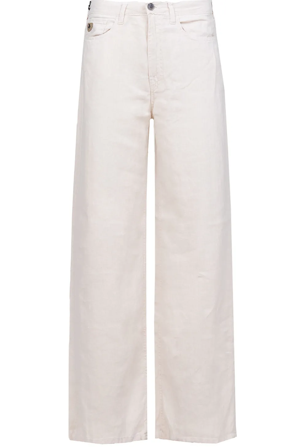 Linen Trousers Skater | Natural... | Lois Jeans | Little Soho