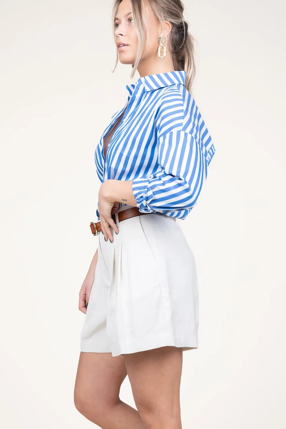 Loose Short Lena | White... | Herskind | Little Soho