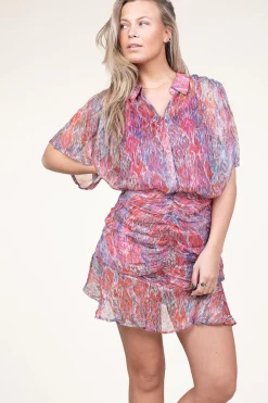 Lurex Blouse Calina | Pink... | Berenice | Little Soho