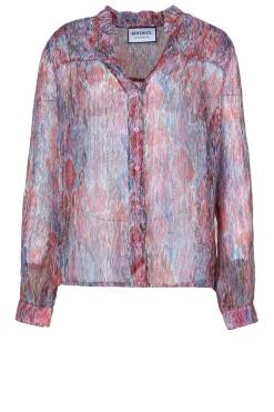 Lurex Blouse Capucine | Pink... | Berenice | Little Soho