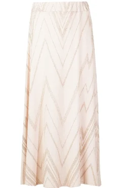 Lurex Midi Skirt Santa Maria | Nude... | Liu Jo | Little Soho