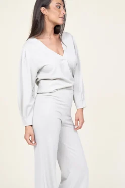 Lurex Tricot Top Giorno | Natural... | D-Etoiles Casiope | Little Soho