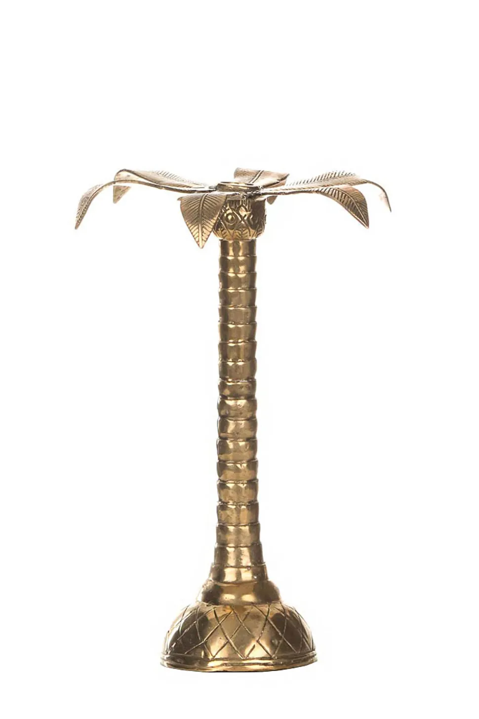 Luxurious Candle Holder Palm Tree - Small | Gold... | Little Soho Living | Little Soho