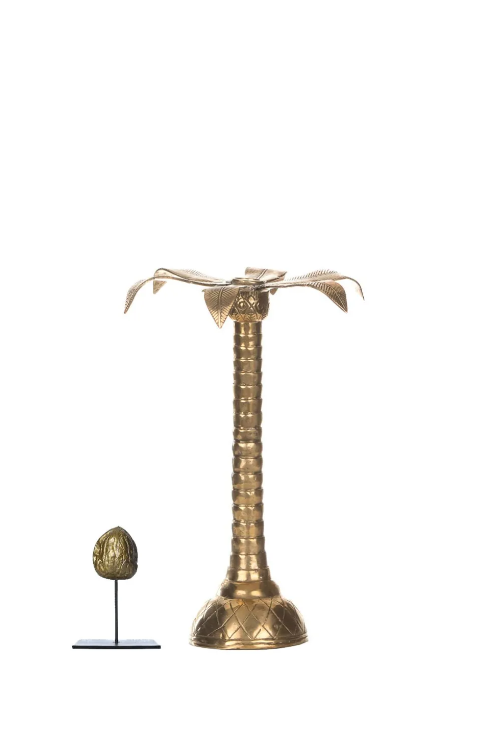 Luxurious Candle Holder Palm Tree - Small | Gold... | Little Soho Living | Little Soho