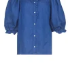 Lyocell Denim Blouse Patricia | Blue... | Louizon | Little Soho