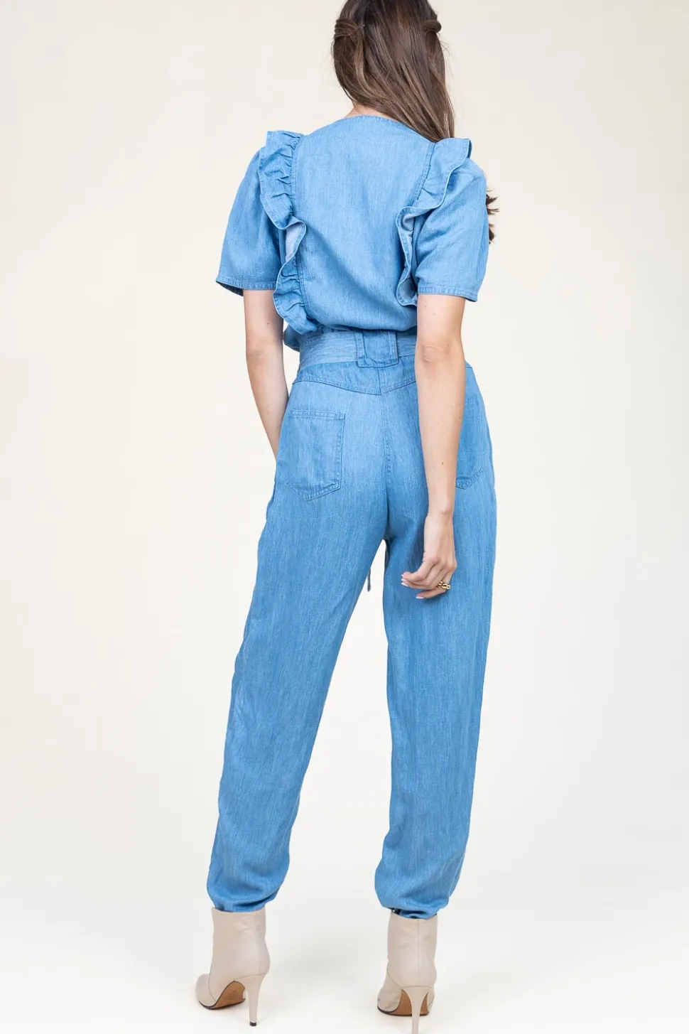 Lyocell Jumpsuit Pleniere | Blue... | Louizon | Little Soho