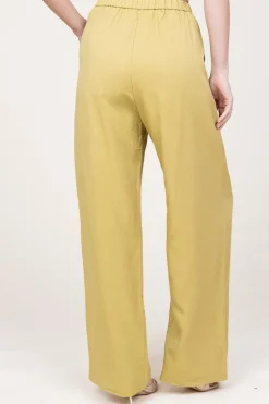 Lyocell Pleated Trousers Jicky | Green... | Suncoo | Little Soho