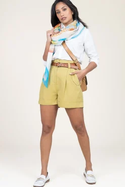Lyocell Short Bianca | Camel... | Suncoo | Little Soho
