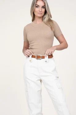 Lyocell Top Doofy | Beige... | Herskind | Little Soho